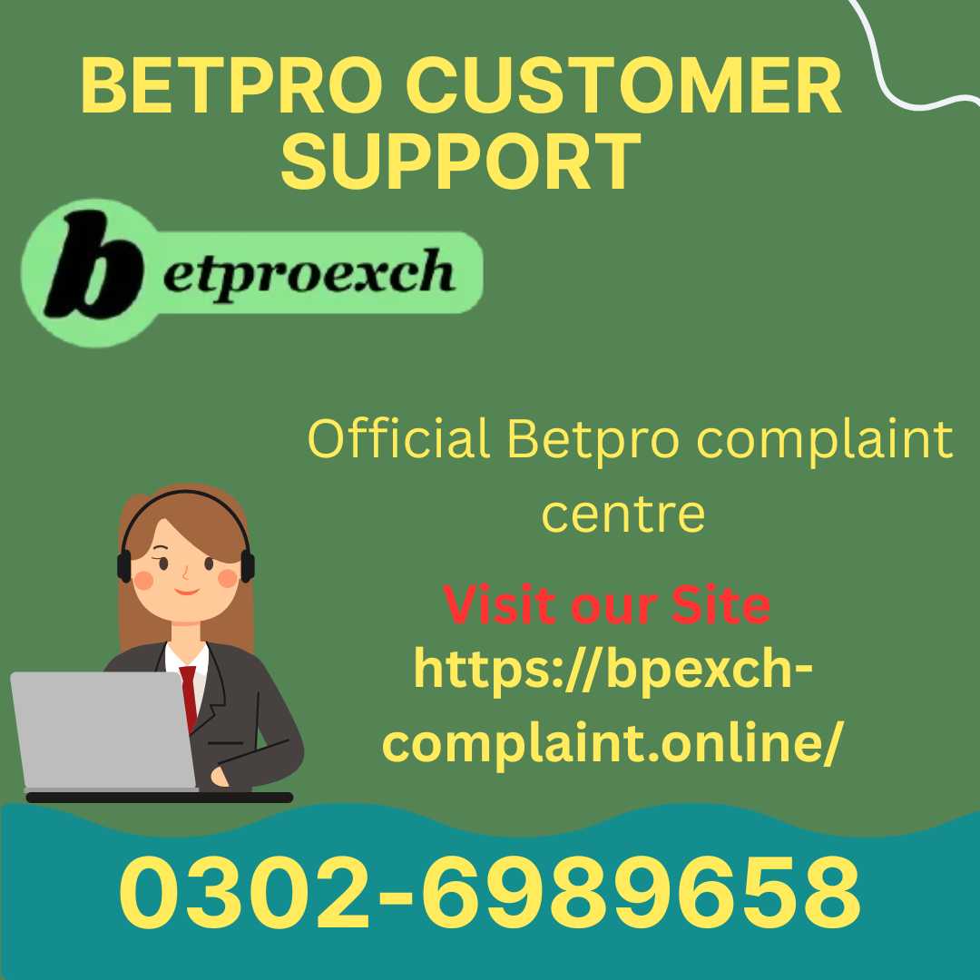 Betpro customer support how to Register compalint